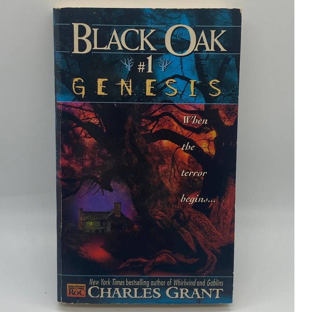 ROC Black Oak Genesis Charles Grant Paperback OS Multi Good Horror Mystery #1
